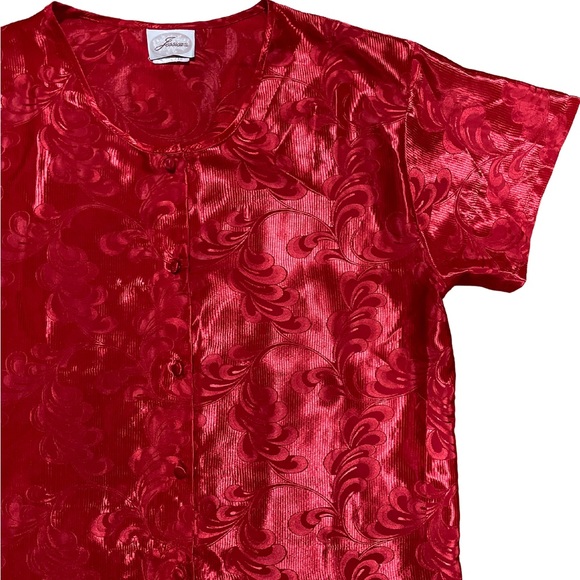 Vintage Jessica satin top - Picture 2 of 3